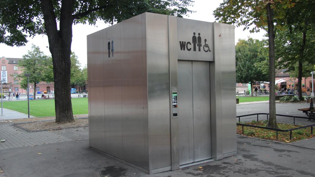 Stockfoto Openbaar Toilet