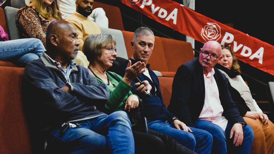 Foto van vraag aan het publiek