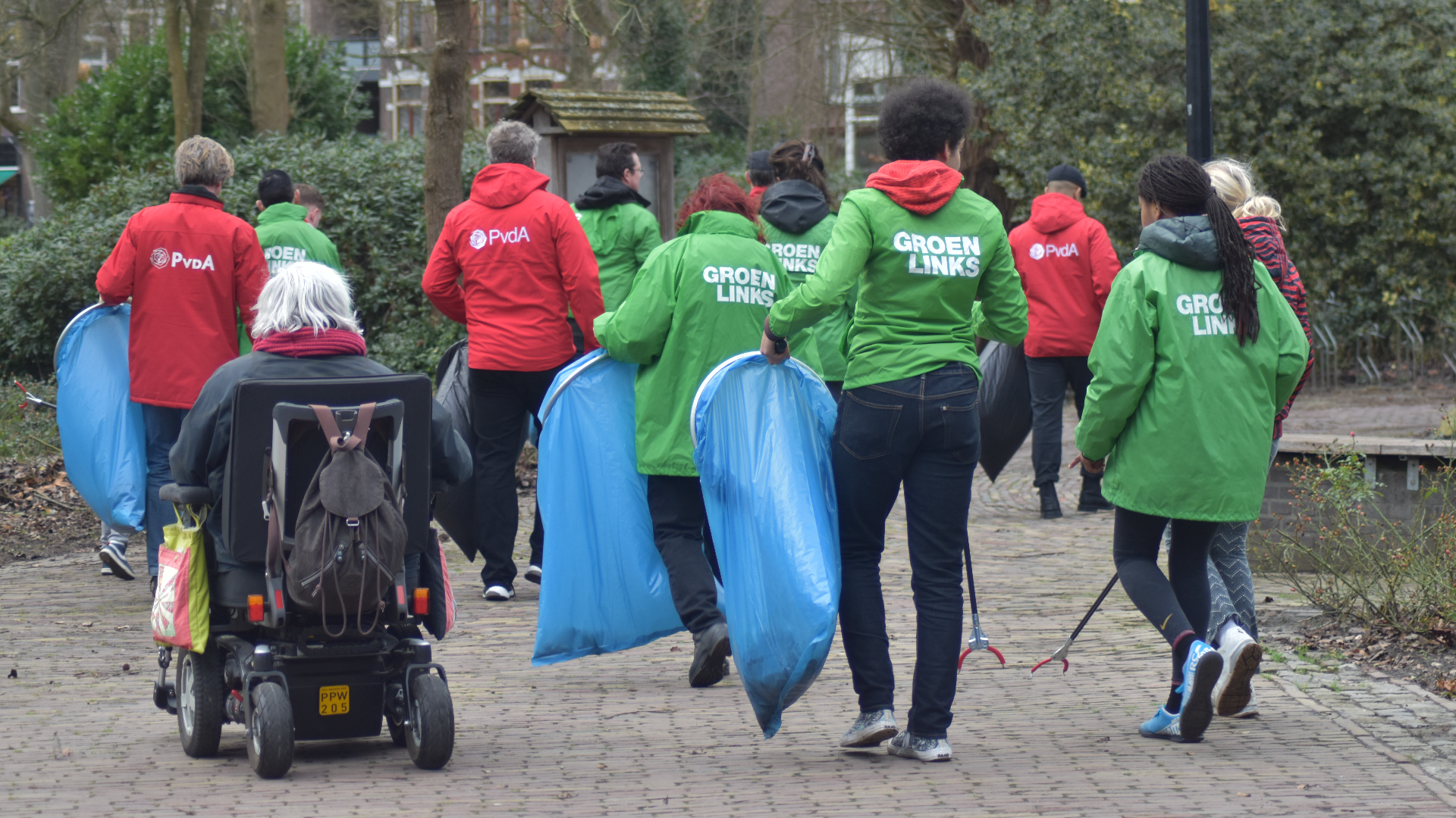 Schoonmaken Gouverneurstuin