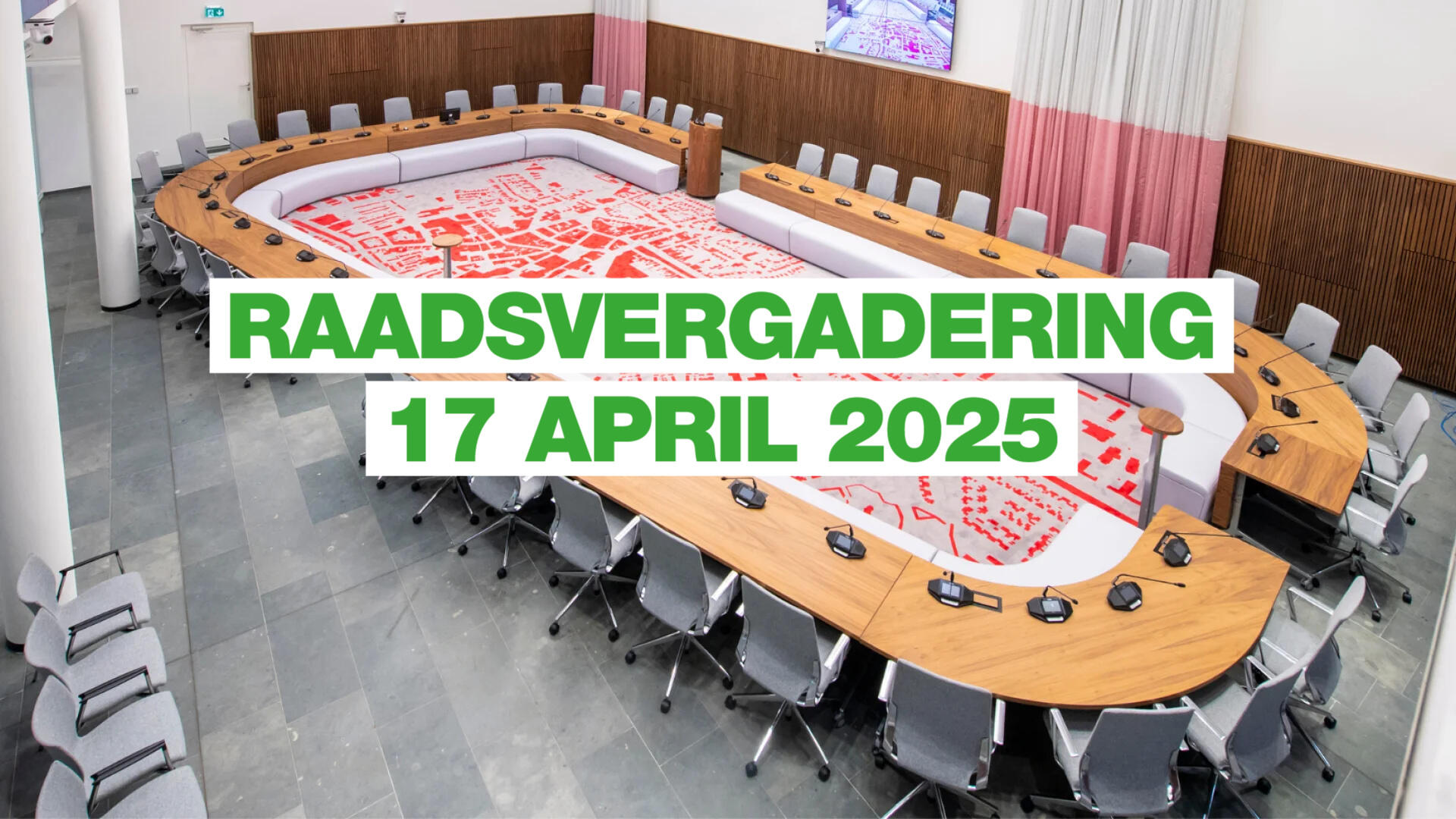 Raadsvergadering 17 april 2025