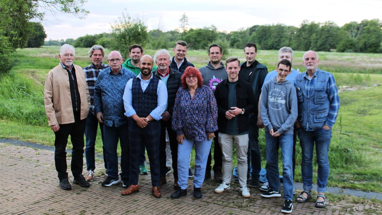 Groepsfoto Hei-sessie 2025