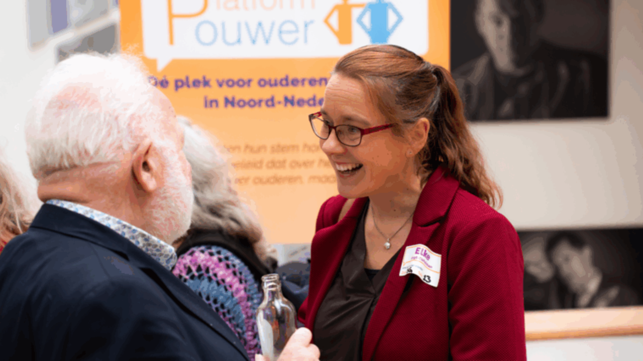 Elke in gesprek met ouderen